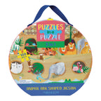 Floss & Rock 100 piece 3-in-1 puzzle
