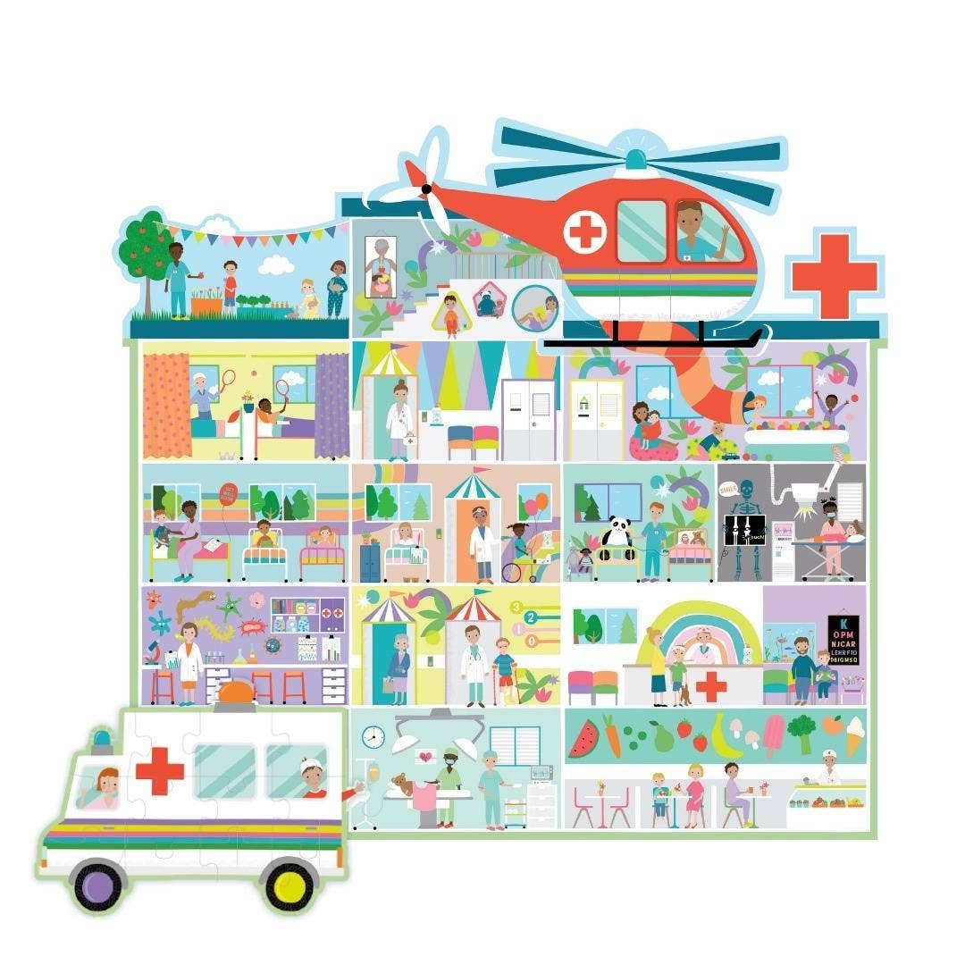 Floss & Rock 100 piece 3-in-1 puzzle