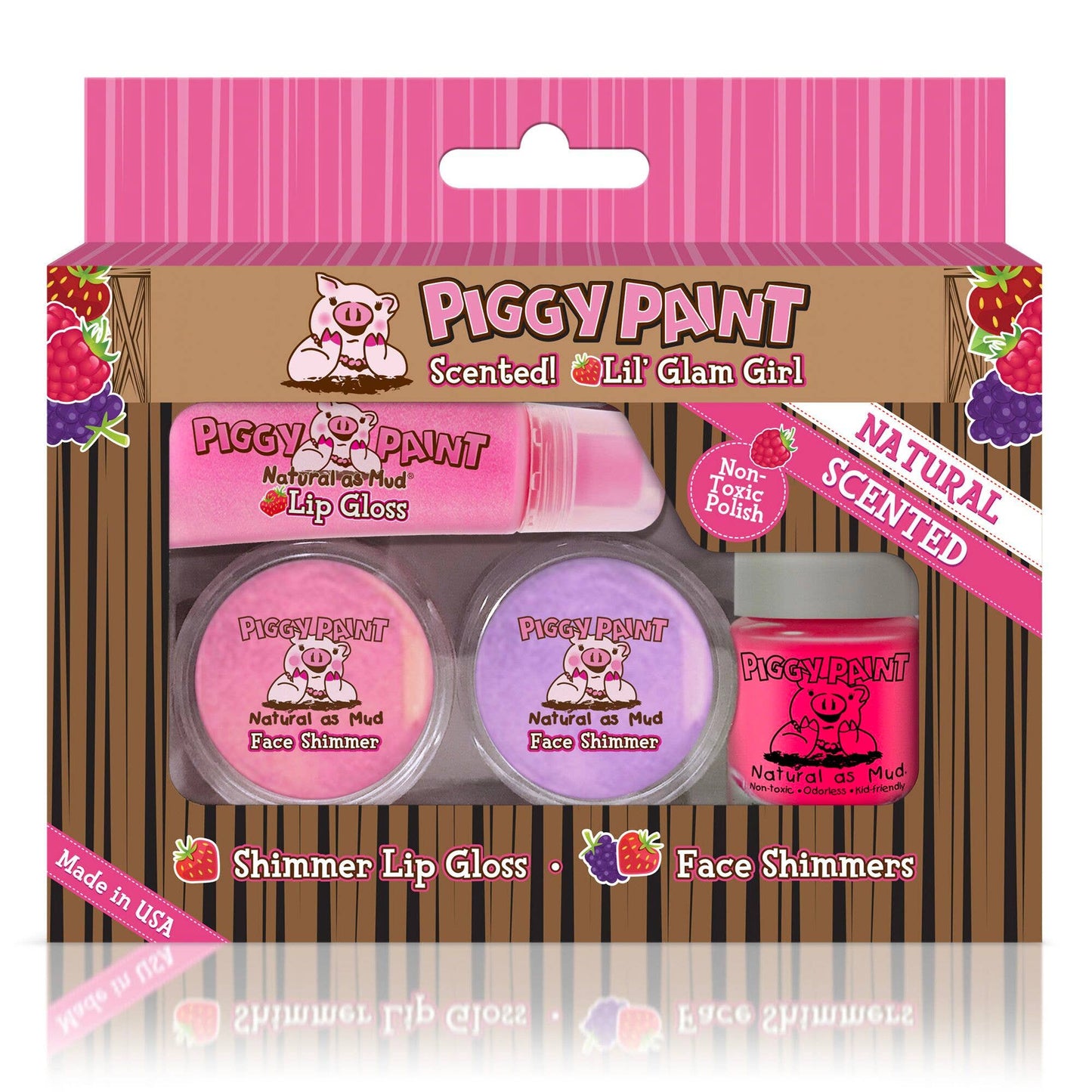Piggy Paint scented glam girl set