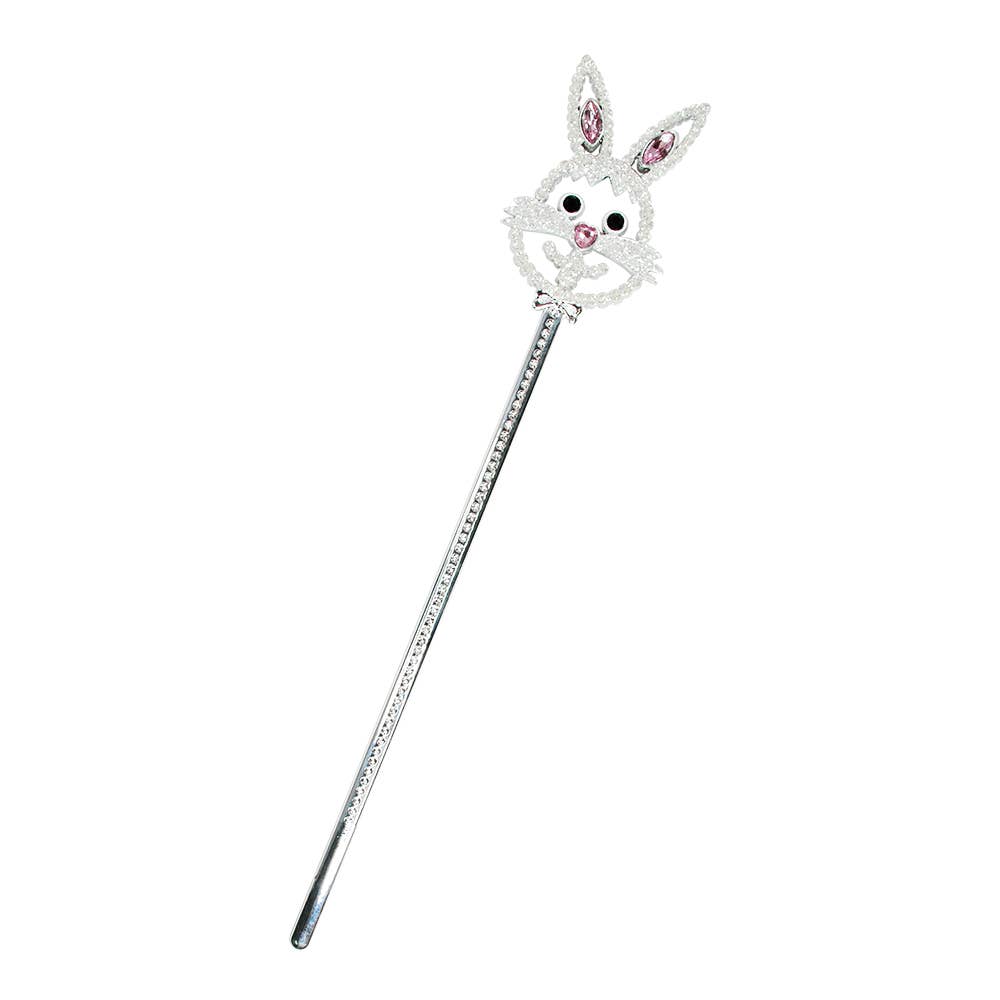 Pink Poppy hunny bunny wand