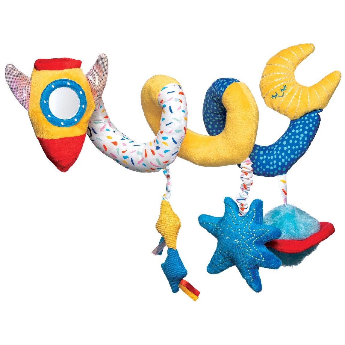 Manhattan Toy spiral space rocket