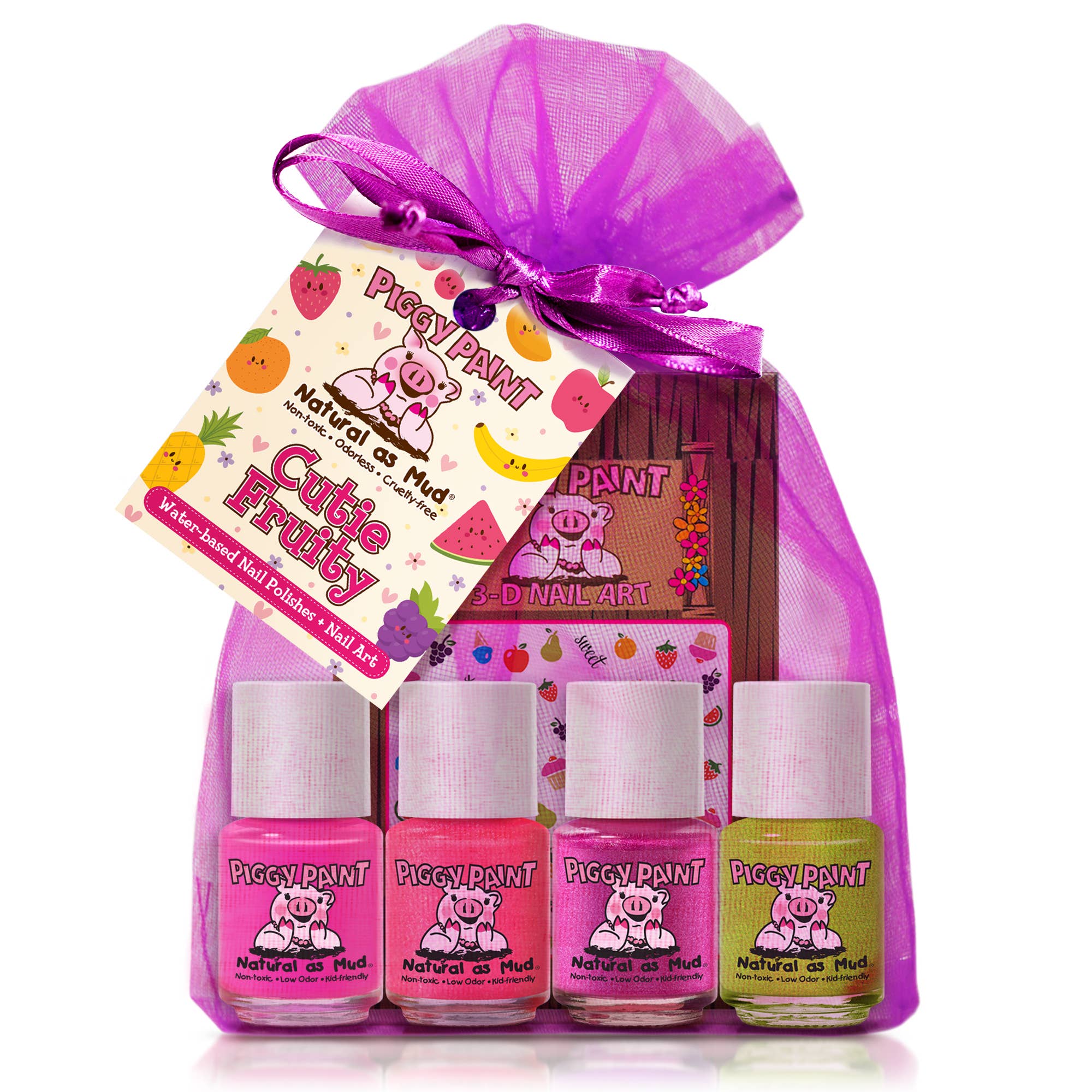 Piggy Paint cutie fruity gift set