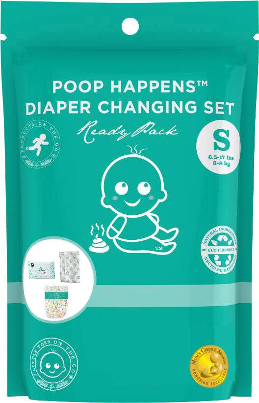Products on the Go "poop happens" diaper changing set