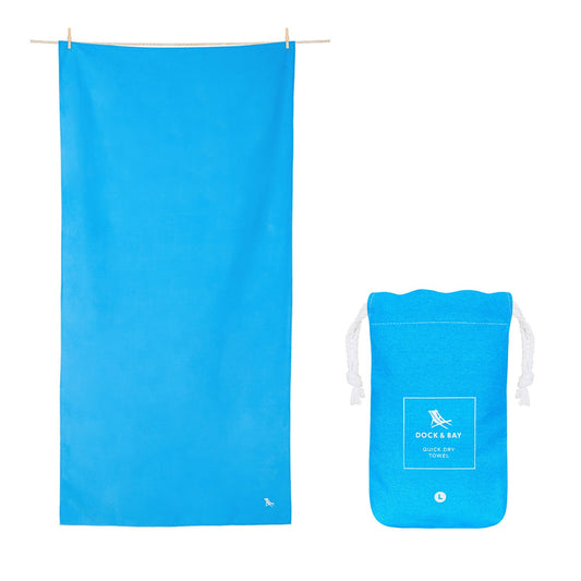 Dock & Bay USA microfiber quick dry towel- large