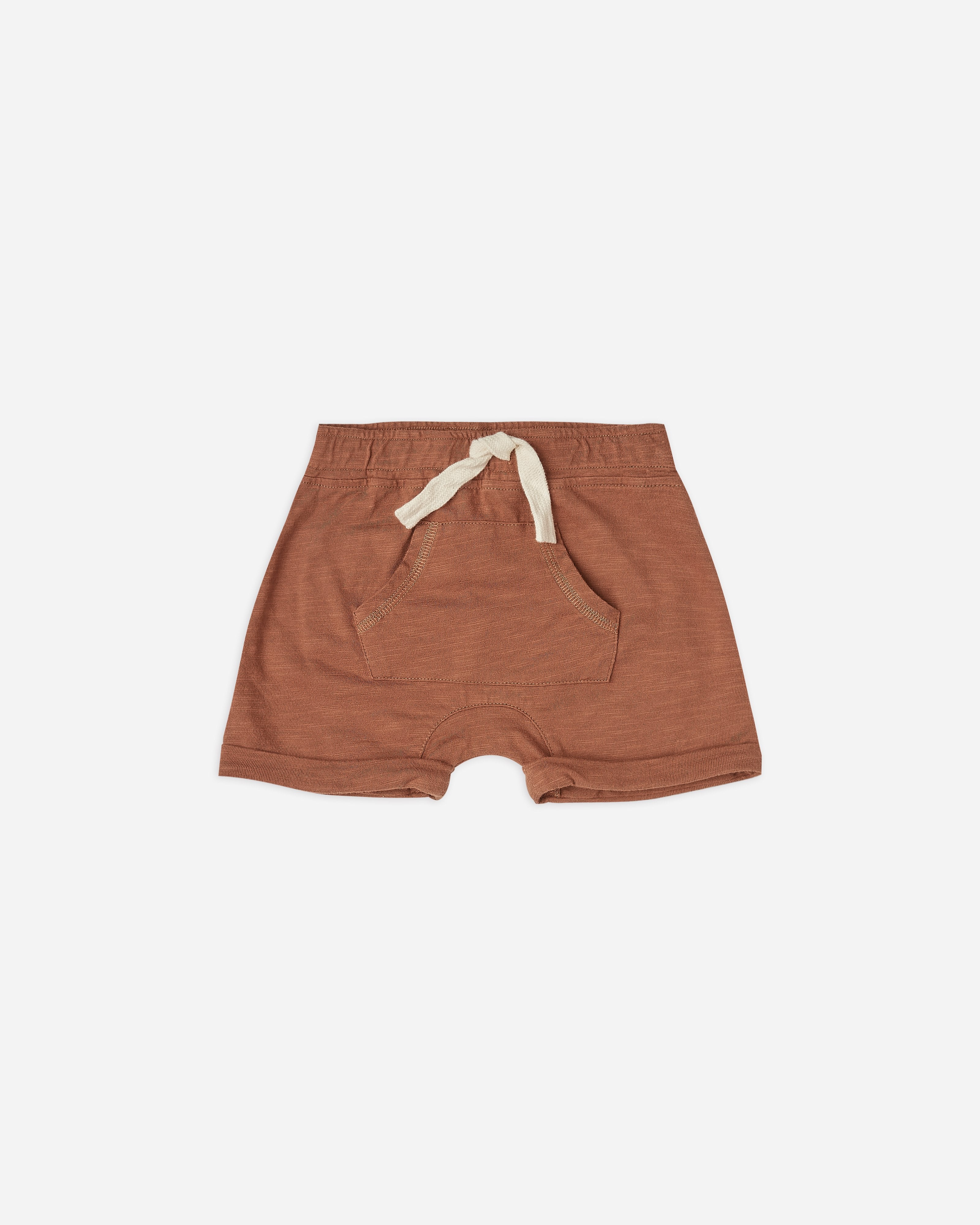 Rylee + Cru infant front pouch shorts