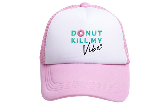 Tiny Trucker Co. "donut kill my vibe" trucker hat