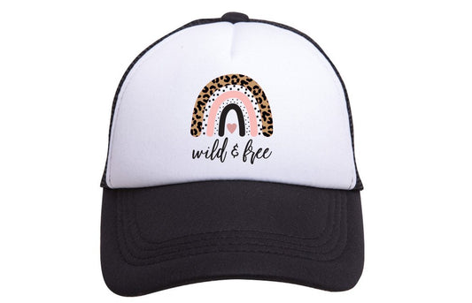 Tiny Trucker Co. "wild & free" trucker hat