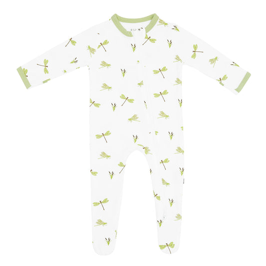 Kyte Baby print zipper footie