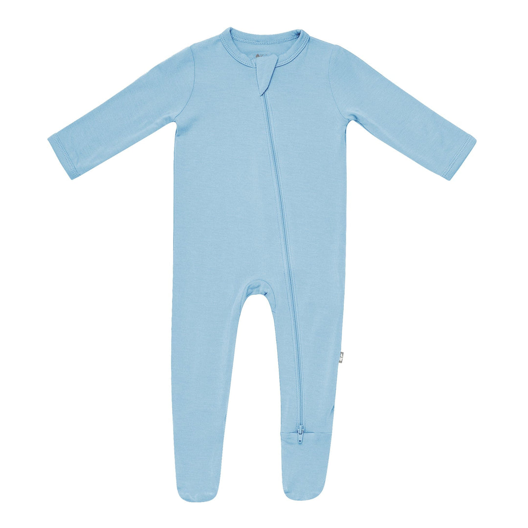 Kyte Baby solid zipper footie