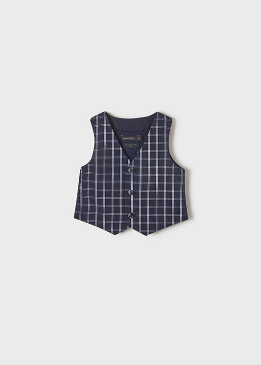 Mayoral infant boy linen vest