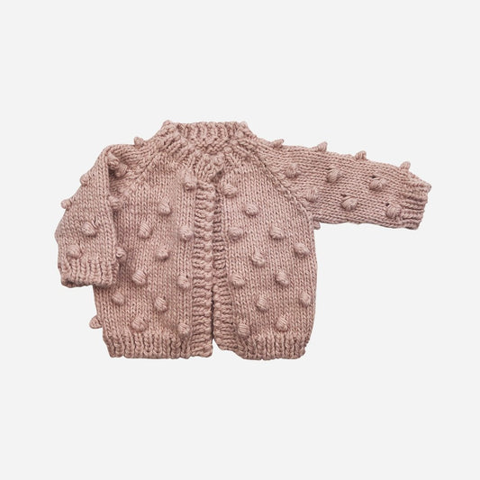 The Blueberry Hill popcorn cardigan