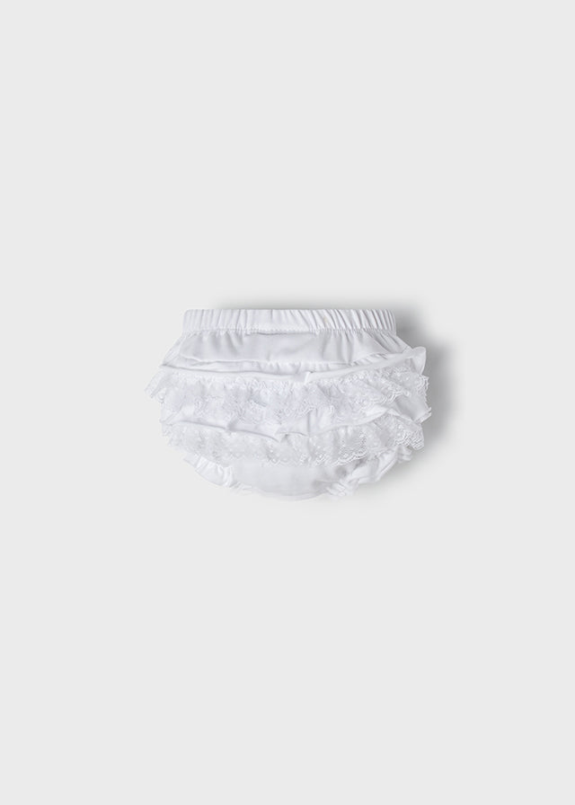 Mayoral infant girl ruffle diaper cover – The Original Childrens Shop