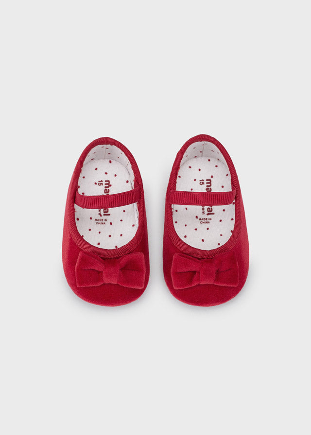 Mayoral infant girl headband & shoes set