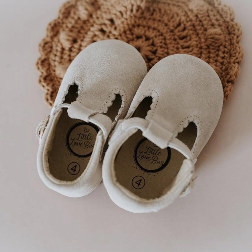 Little Love Bug Company T-strap leather shoes