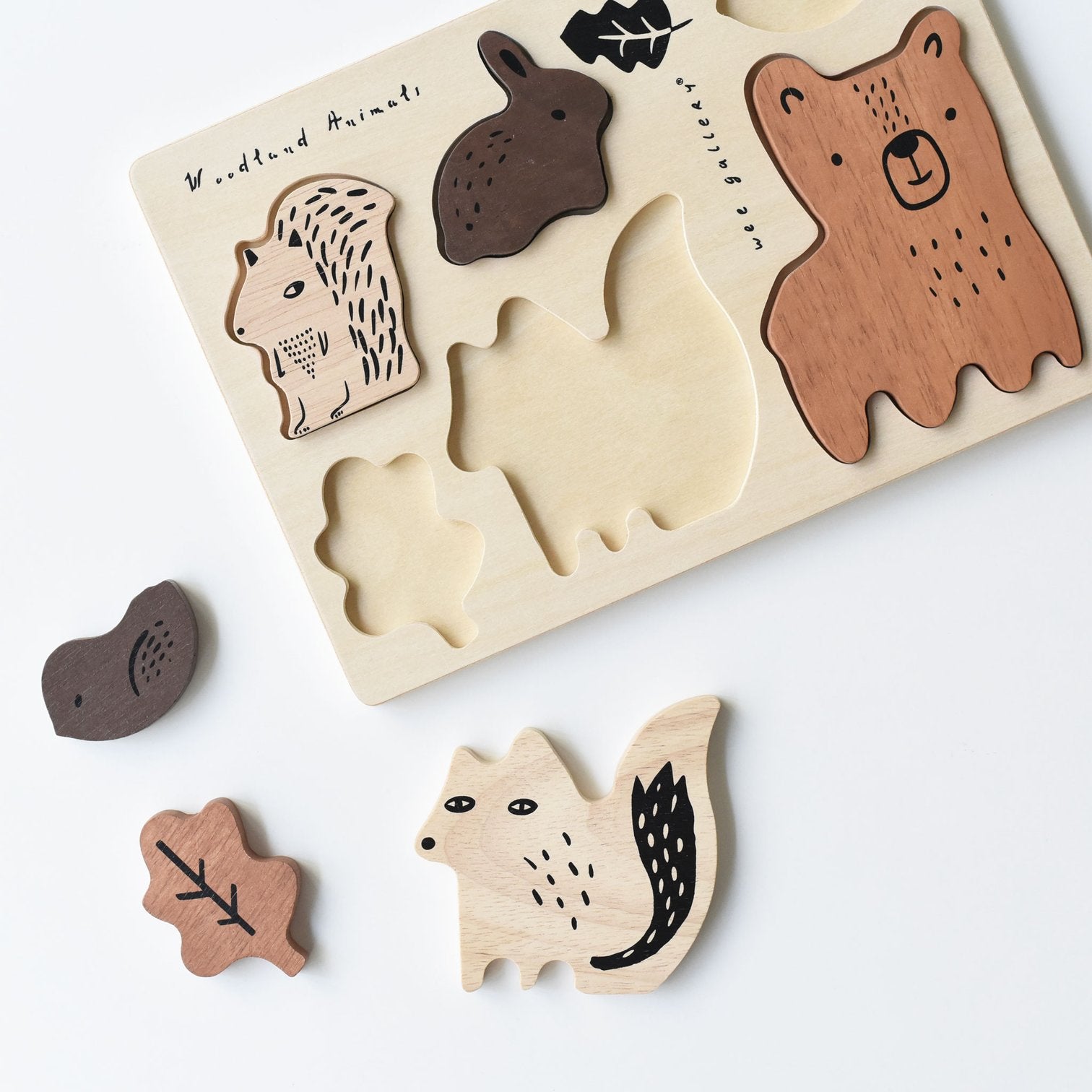Wee Gallery wooden tray puzzle