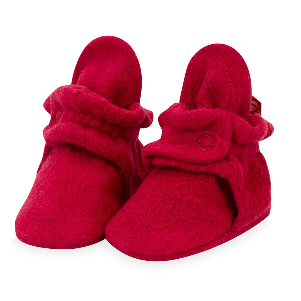Zutano fleece booties