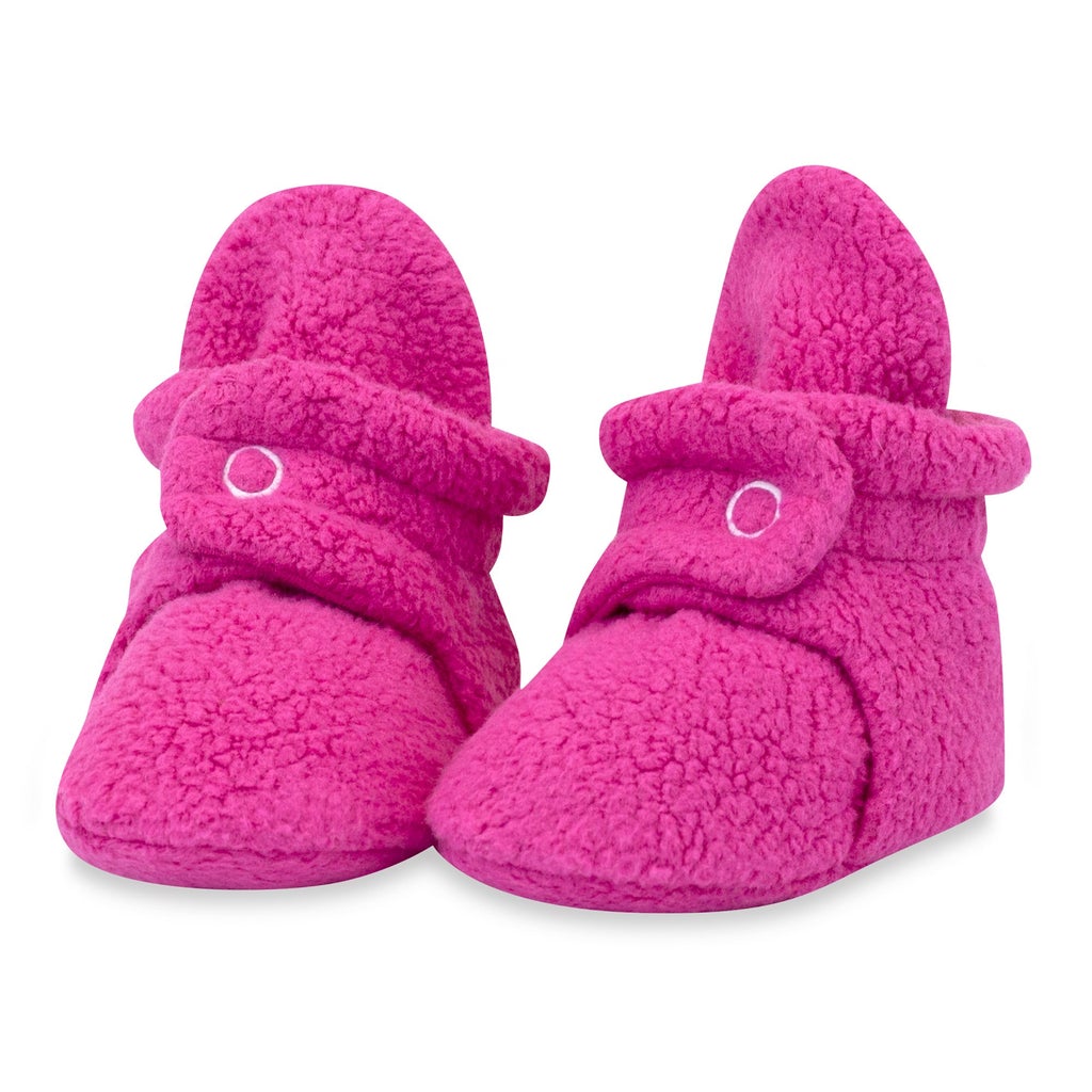 Zutano fleece booties