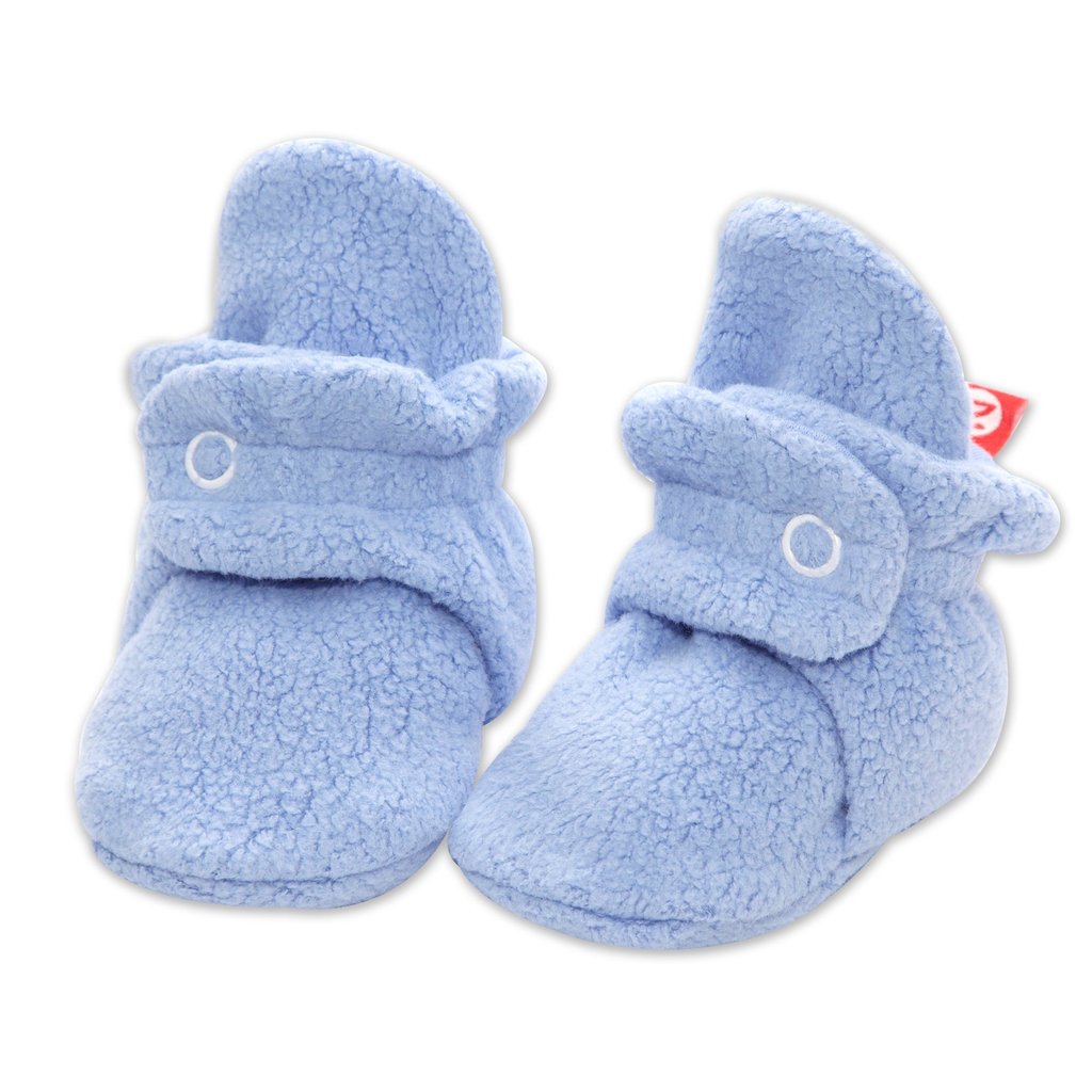 Zutano fleece booties