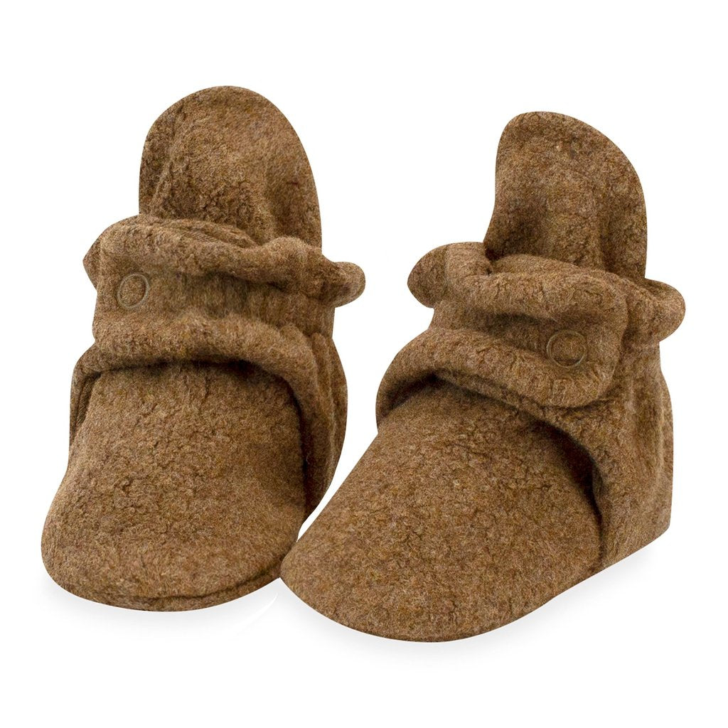 Zutano fleece booties