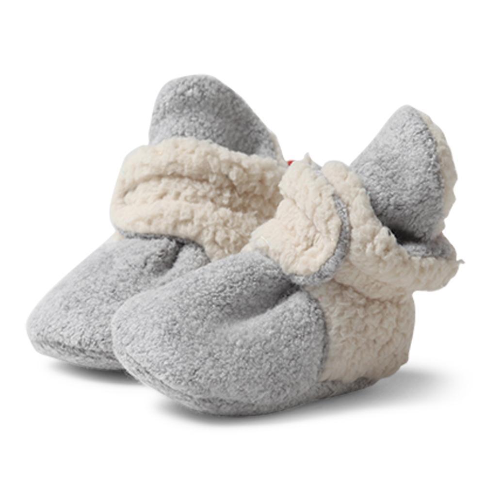 Zutano furry fleece booties